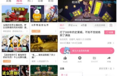 安卓APP B站哔哩哔哩APP_v7.37 集成哔哩漫游 v1.6.11