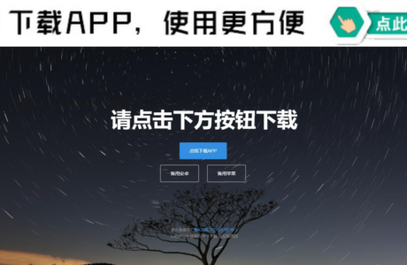 四款简洁好看的自适应APP下载单页源码分享