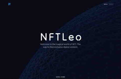 NFT现代艺术科技公司html网站模板下载