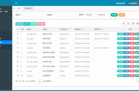 SpringBoot快速开发 快速开发框架  快速开发工具平台源码免费下载