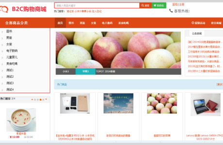 JAVA在线购物系统  B2C商城  在线购物B2C商城源码 B2C商城源码免费分享