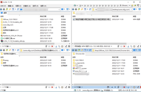 Q-Dir多窗口文件管理器v11.62免费分享